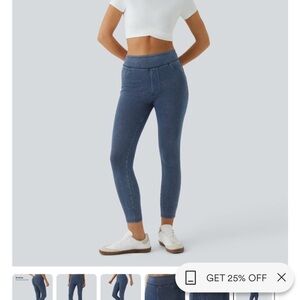 Halara Flex™ High Waisted Pocket Denim Casual Leggings